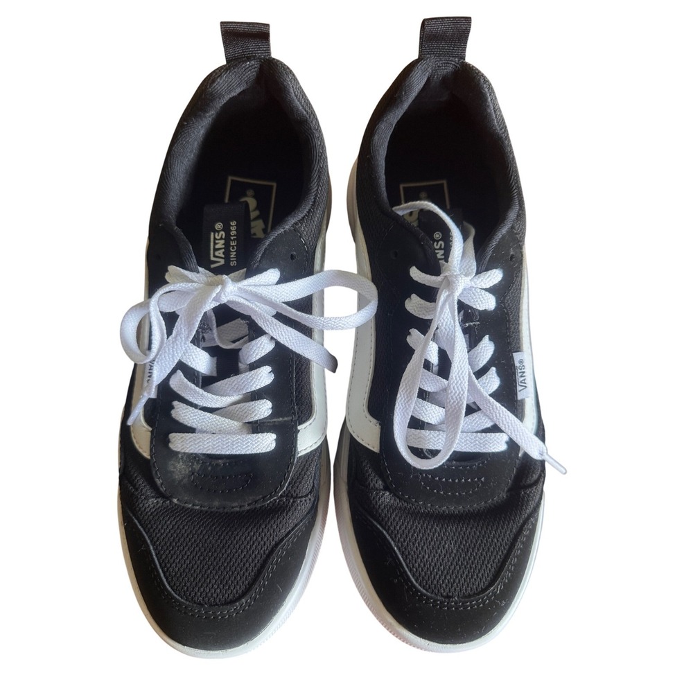 Vans UltraRange EXO Black White Low Top Sneakers Men's 8.5 - Picture 2 of 8
